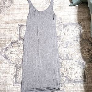 Grey body con dress